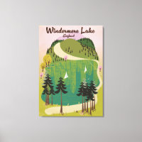 lake windermere Travel poster