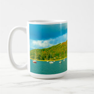 Lake Windermere yachts in Cumbria Coffee Mug