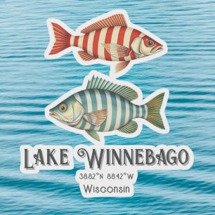 Lake Winnebago Wisconsin nautical fish fishing