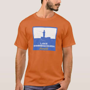 Lake Winnibigoshish Minnesota Fishing Outrs Oversi T-Shirt