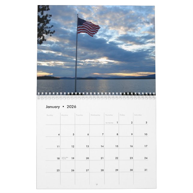 Lake Winnipesaukee, 2009 Calendar (Jan 2026)