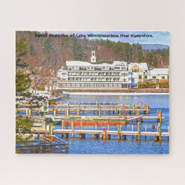 Lake Winnipesaukee New Hampshire. Jigsaw Puzzle (Horizontal)