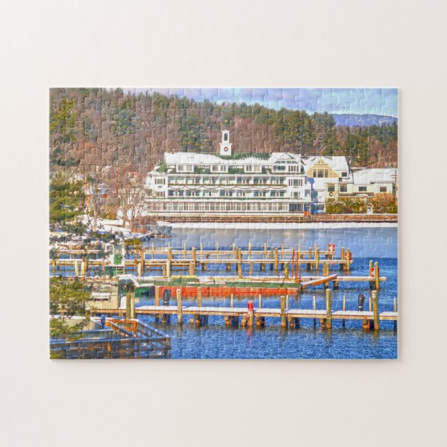 Lake Winnipesaukee New Hampshire. Jigsaw Puzzle (Horizontal)