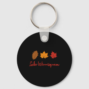 Lake Winnisquam Fall Foliage Autumn Leaf Ing Oak M Key Ring