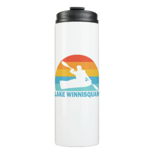 Lake Winnisquam New Hampshire Kayak Thermal Tumbler
