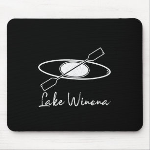 Lake Winona Kayaking Kayak Boating Sailing Rafting Mouse Pad
