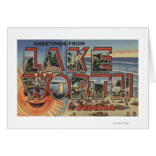 Lake Worth, Florida - Large Letter Scenes