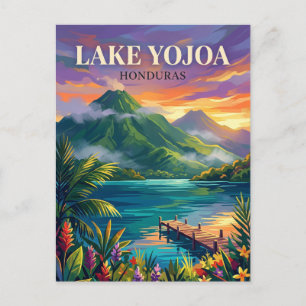 Lake Yojoa Honduras Postcard
