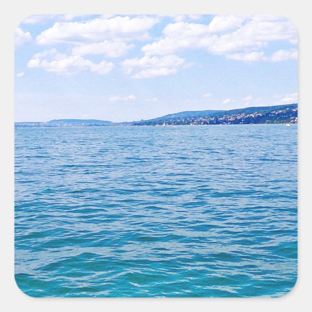 Lake Zurich Square Sticker (Front)