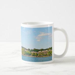 Lake Zurich, view to the Bellewue bridge Coffee Mug
