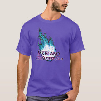 Lakeland Role Playing Guild T-Shirt - Purple Ice