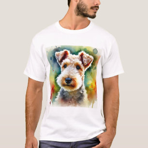 Lakeland Terrier Dog 180724AREF117 - Watercolor T-Shirt