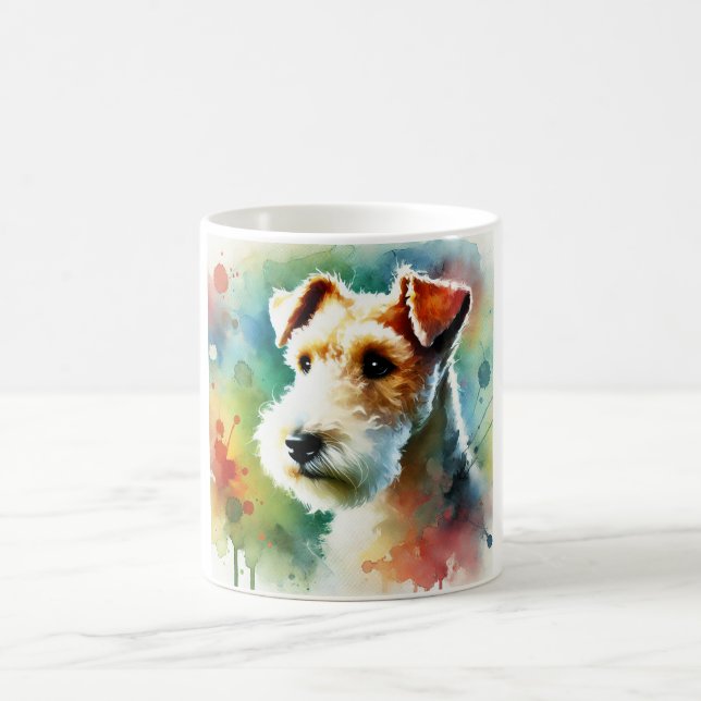 Lakeland Terrier Dog 190624AREF116 - Watercolor Coffee Mug (Center)