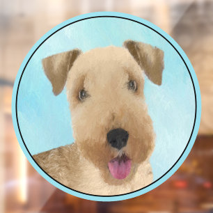 Lakeland Terrier Painting - Cute Original Dog Art
