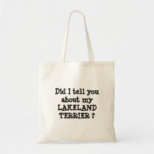 LAKELAND TERRIER TOTE BAG