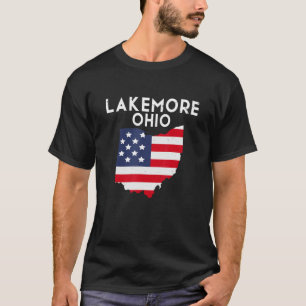 Lakemore Ohio USA State America Travel Ohioan T-Shirt