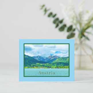 LAKES AND MOUNTAINS: BEAUTIFUL AUSTRIA Postcard