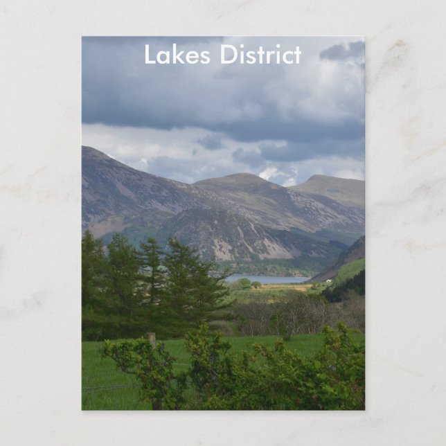 Lakes District in England Postcard (Front)