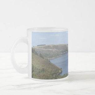 LAKES FROSTED GLASS COFFEE MUG