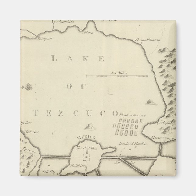 Lakes of Mexico Magnet (Front)