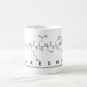 Lakeshia peptide name mug