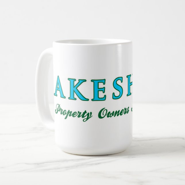 Lakeshore Coffee Mug (Front Left)