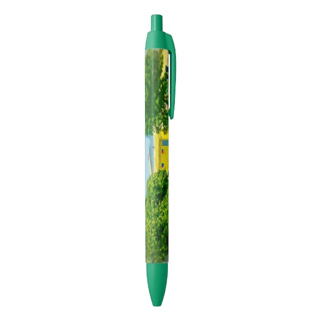 Lakeshores of Chicago Beach Black Ink Pen (Bottom (Vertical))