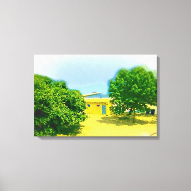 Lakeshores of Chicago Beach Canvas Print (Front)