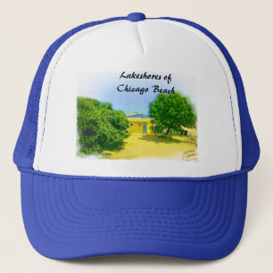 Lakeshores of the Chicago Beach Trucker Hat