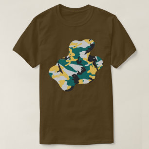 Lakeside Camo Pattern Paint Splat v3 T-Shirt