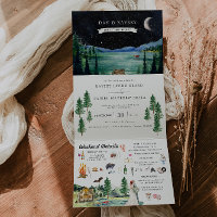 Lakeside Campground Resort | Illustrated Wedding 