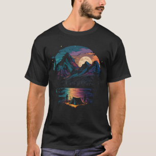 Lakeside Camping Adventure T-Shirt
