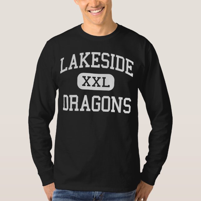 Lakeside - Dragons - High School - Ashtabula Ohio T-Shirt (Front)