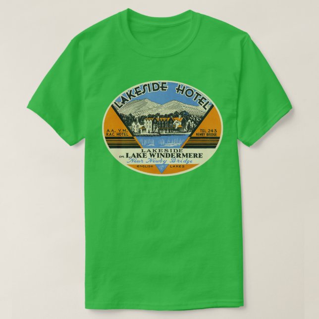 Lakeside Hotel T-Shirt (Design Front)