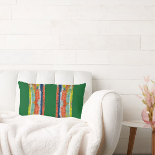 Lakeside Kelly Green Lumbar Cushion