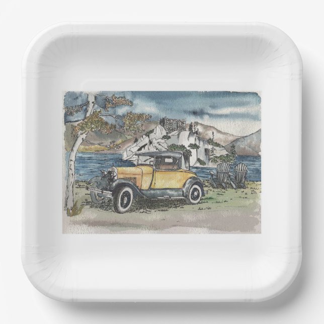 Lakeside Paper Plate (Front)