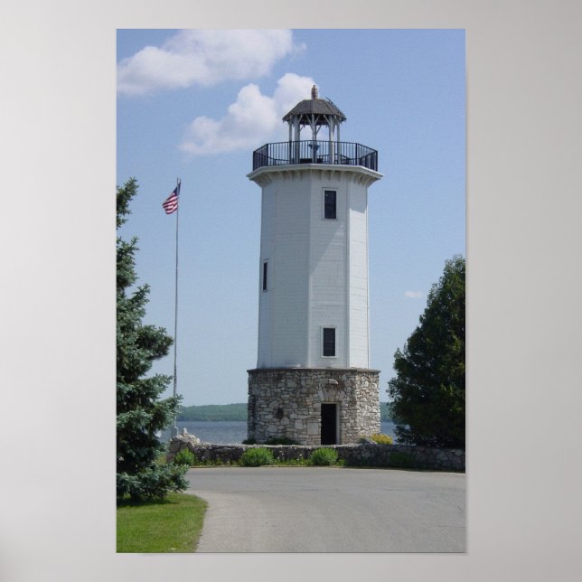 Lakeside Park Lighthouse Poster (Front)