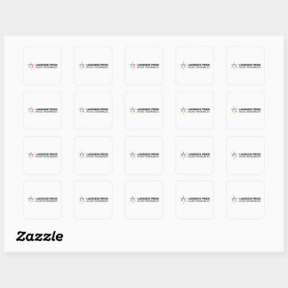 Lakeside Pride Square Stickers