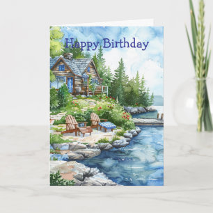 Lakeside Retreat Card