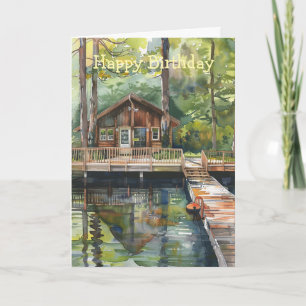 Lakeside Retreat Card