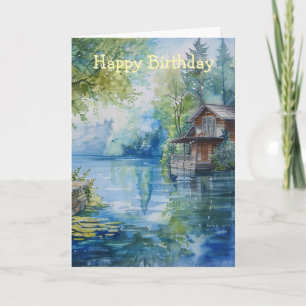 Lakeside Retreat Card