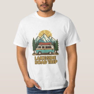 Lakeside Road Trip Graphic T-Shirt