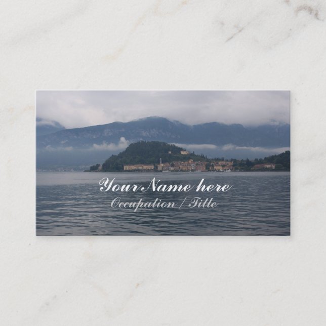 Lakeside Views Business Card (Front)