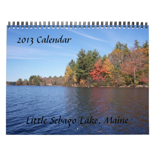 Lakeviews of Maine Calendar (Cover)