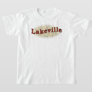 Lakeville Massachusetts Old Map T-Shirt
