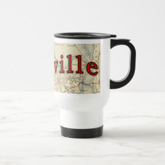 Lakeville Massachusetts Old Map Travel Mug