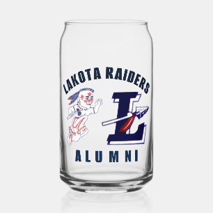 Lakota Alumni Can Glass