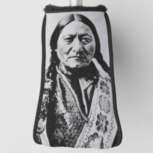 Lakota Chief Surrender: Sitting Bull Fort Buford Golf Head Cover