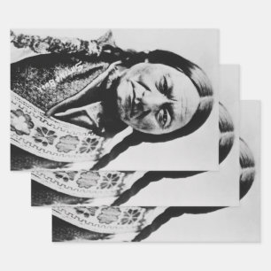 Lakota Chief Surrender: Sitting Bull Fort Buford Wrapping Paper Sheet