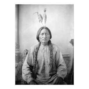 Lakota Leader Sitting Bull Native American Indian  Photo Print